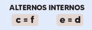 Ângulos Alternos Internos