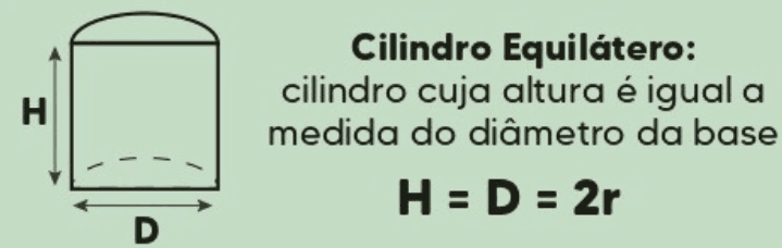 Volume do cilindro
Cilindro fórmula
Tipos de cilindro
Cilindro planificação
Área do cilindro
Cilindro reto
Cilindro equilátero
Altura do cilindro