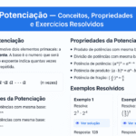 Potenciação - Potência