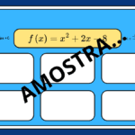 Jogos COM função do 2o grau Dominó de equações do 2o grau para imprimir Bingo das equações do 2o grau