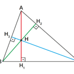 O ortocentro é o ponto de encontro das alturas de um triângulo, enquanto a altura é o segmento que vai de um vértice até o lado oposto, formando um ângulo de 90°