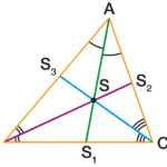 Os pontos notáveis de um triângulo são os pontos de encontro de retas, segmentos ou semirretas específicas, e estão relacionados com os ângulos, lados e vértices do triângulo