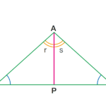 Um triângulo isósceles é uma figura geométrica plana com dois lados congruentes, ou seja, com a mesma medida. O lado que possui medida diferente dos outros dois é chamado de base.