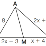 Lista de Exercícios sobre triângulo com solução