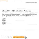 Matemática para Concursos: Aritmética e Problemas – Banca IBFC – Nível Fundamental