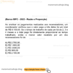 Matemática para Concursos: Razão e Proporção – Banca IBFC – Nível Médio