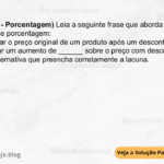 (IBFC - 2023 - Porcentagem) Leia a seguinte frase que aborda o conceito matemático de porcentagem: "Para restaurar o preço original de um produto após um desconto de 20%, é preciso aplicar um aumento de ______ sobre o preço com desconto." Assinale a alternativa que preencha corretamente a lacuna. A) 20% B) 21% C) 23% D) 25% E) 27%