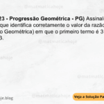 (IBFC - 2023 - Progressão Geométrica - PG) Assinale a alternativa que identifica corretamente o valor da razão de uma PG (Progressão Geométrica) em que o primeiro termo é 3 e o quinto termo é 243. A) 2,0 B) 2,5 C) 3,0 D) 3,5 E) 4,0