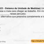 (IBFC - 2023 - Sistema de Unidade de Medidas) Um homem gasta 2 horas e meia para chegar ao trabalho. Em minutos ele gasta___________ nesse percurso. Assinale a alternativa que preencha corretamente a lacuna. A) 105min B) 250min C) 120min D) 150min