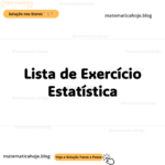 Estatística: A Importância de Estudar por Exercícios
