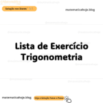 Trigonometria: A Importância de Estudar por Exercícios