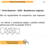 (Banca VUNESP - Nível Superior - 2022 - Sequências Lógicas) Considere o padrão de regularidade da sequência, que representa os 7 primeiros termos. Do sétimo termo em diante, a sequência repete o padrão exibido, logo o termo dessa sequência que está na posição 3333 é: A) B) C) D) E)