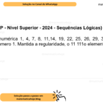(Banca VUNESP - Nível Superior - 2024 - Sequências Lógicas) Na sequência numérica 1, 4, 7, 8, 11,14, 19, 22, 25, 26, 29, 32, 37, ..., o 1o elemento é o número 1. Mantida a regularidade, o 11 111o elemento é o número A) 33 332. B) 31 111. C) 33 115. D) 33 329. E) 32 228.