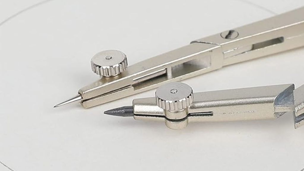 Conjunto de geometria 13 peças Ferramentas de desenho geométrico Kit de bússola e transferidor Conjunto de régua e triângulos Material de geometria matemática Ferramentas para desenho técnico Instrumentos de precisão para estudantes Kit de geometria para artistas DIY Estojo robusto para ferramentas geométricas Conjunto de bússolas gráficas de alta qualidade