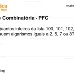 (OBM) Quantos inteiros da lista 100, 101, 102, ..., 999 não possuem algarismos iguais a 2, 5, 7 ou 8? A) 160 B) 170 C) 180 D) 190 E) 200