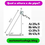 altura da pipa cálculo de altura com trigonometria triângulo retângulo razões trigonométricas seno de 60 graus como calcular altura com trigonometria trigonometria no triângulo retângulo exercícios resolvidos de trigonometria altura usando seno problemas com triângulos e ângulos