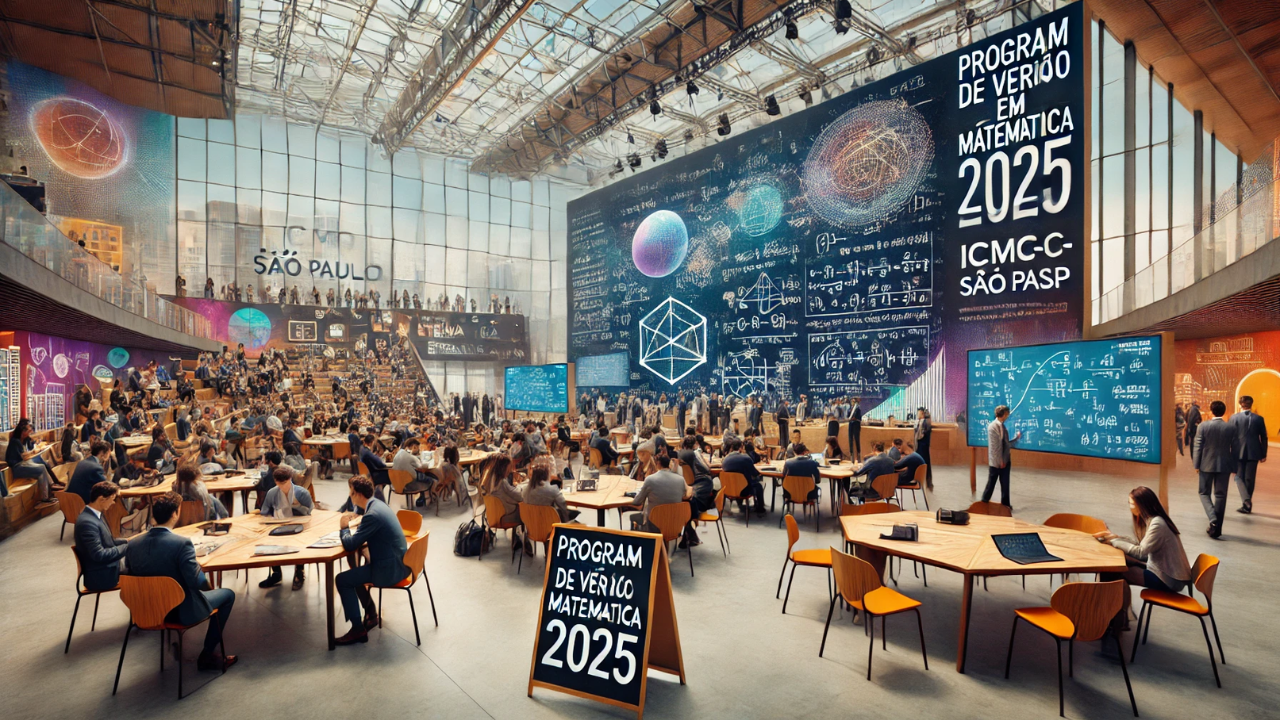 Programa de Verão em Matemática 2025 do ICMC-USP: O Maior Evento de Matemática do Verão
