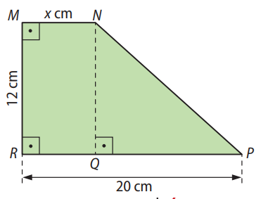 Trapézio MNPR com medidas geométricas