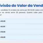 Divisão do Valor da Venda