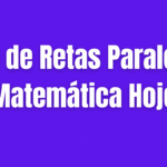 Feixe de Retas Paralelas