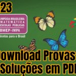 OBMEP 2023: Download Provas e Soluções em PDF
