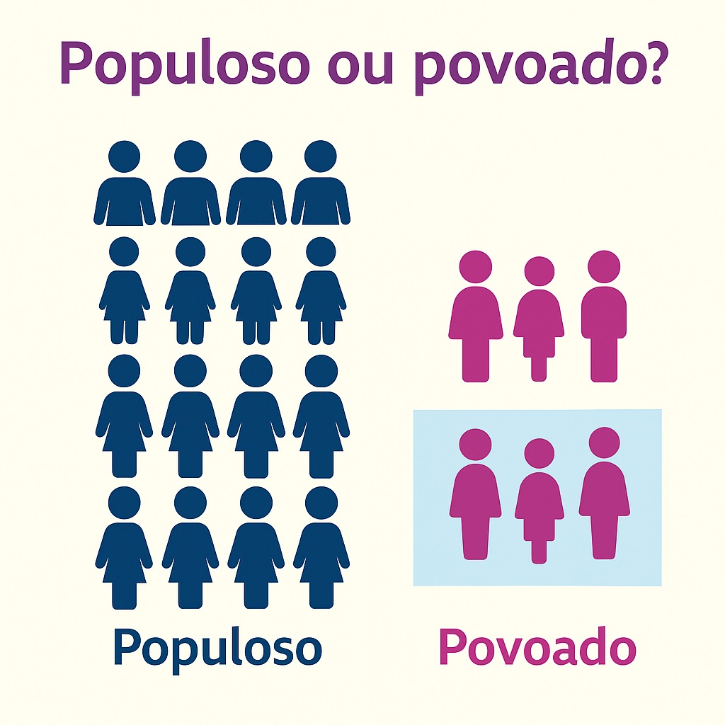Populoso X Povoado