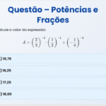 Potências e Frações