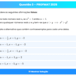 Questão 3 – PROFMAT 2025