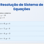 Sistema de Equações