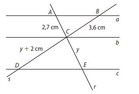 Exercício Teorema de Tales CD