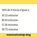 Questão de Porcentagem