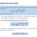 Definição de Derivada