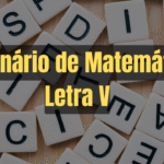 Dicionário de Matemática — Letra V