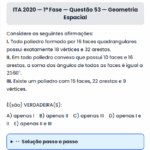 Matemática ITA 2020: Questão 53 — 1ª Fase