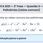 Matemática ITA 2021: Questão 5 — 2ª Fase
