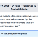 Matemática ITA 2021: Questão 10 — 2ª Fase
