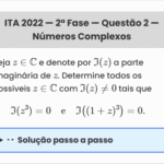 Matemática ITA 2022: Questão 2 — 2ª Fase