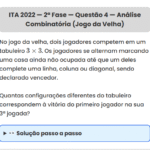 Matemática ITA 2022: Questão 4 — 2ª Fase
