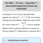 Matemática ITA 2022: Questão 7 — 2ª Fase