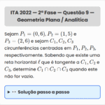 Matemática ITA 2022: Questão 9 — 2ª Fase