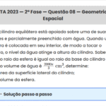 Matemática ITA 2023: Questão 8 — 2ª Fase
