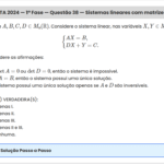 Matemática ITA 2024: Questão 38 — 1ª Fase