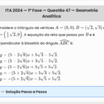 Matemática ITA 2024: Questão 47 — 1ª Fase
