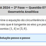 Matemática ITA 2024: Questão 7 — 2ª Fase