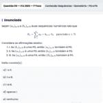 Matemática ITA 2025: Questão 05 — 1ª Fase