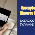 Operações com Números Inteiros – 5 PDFs de Exercícios com Gabarito para Download