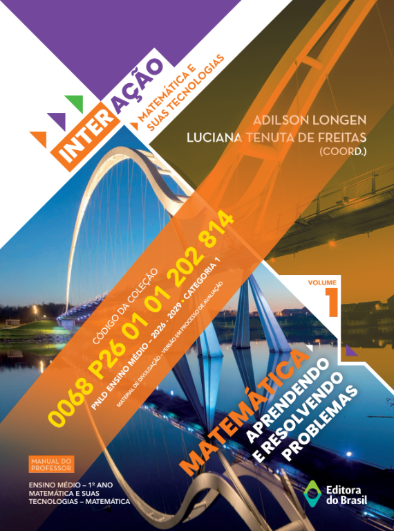 Capa — Interação Matemática, Volume 1 (Editora do Brasil) — PNLD 2026