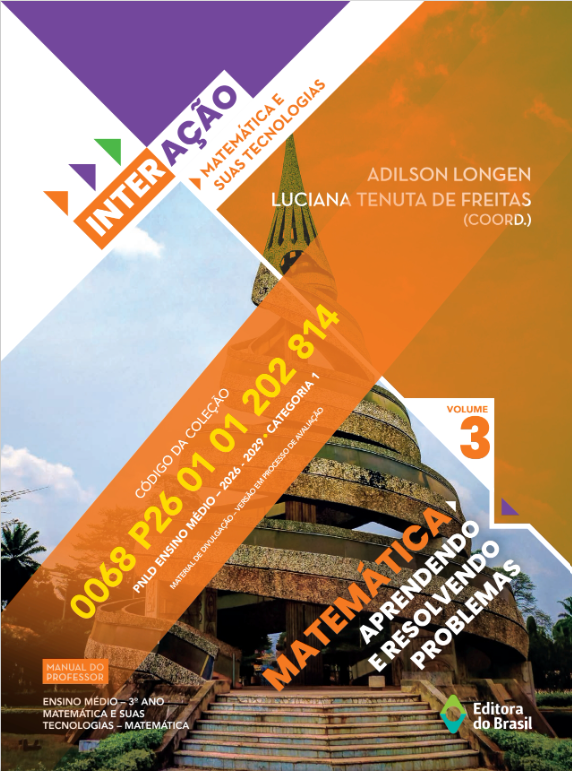 Capa — Interação Matemática, Volume 3 (Editora do Brasil) — PNLD 2026