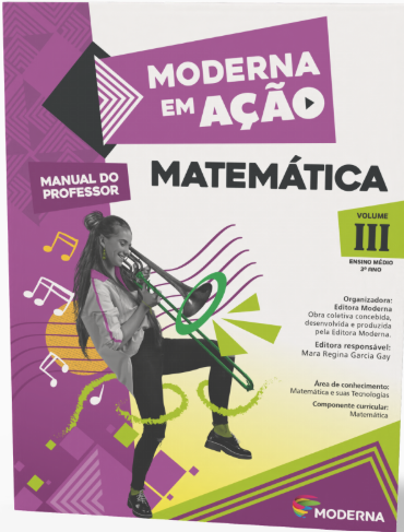 Capa — Matemática EM AÇÃO, Volume 3 — PNLD 2026