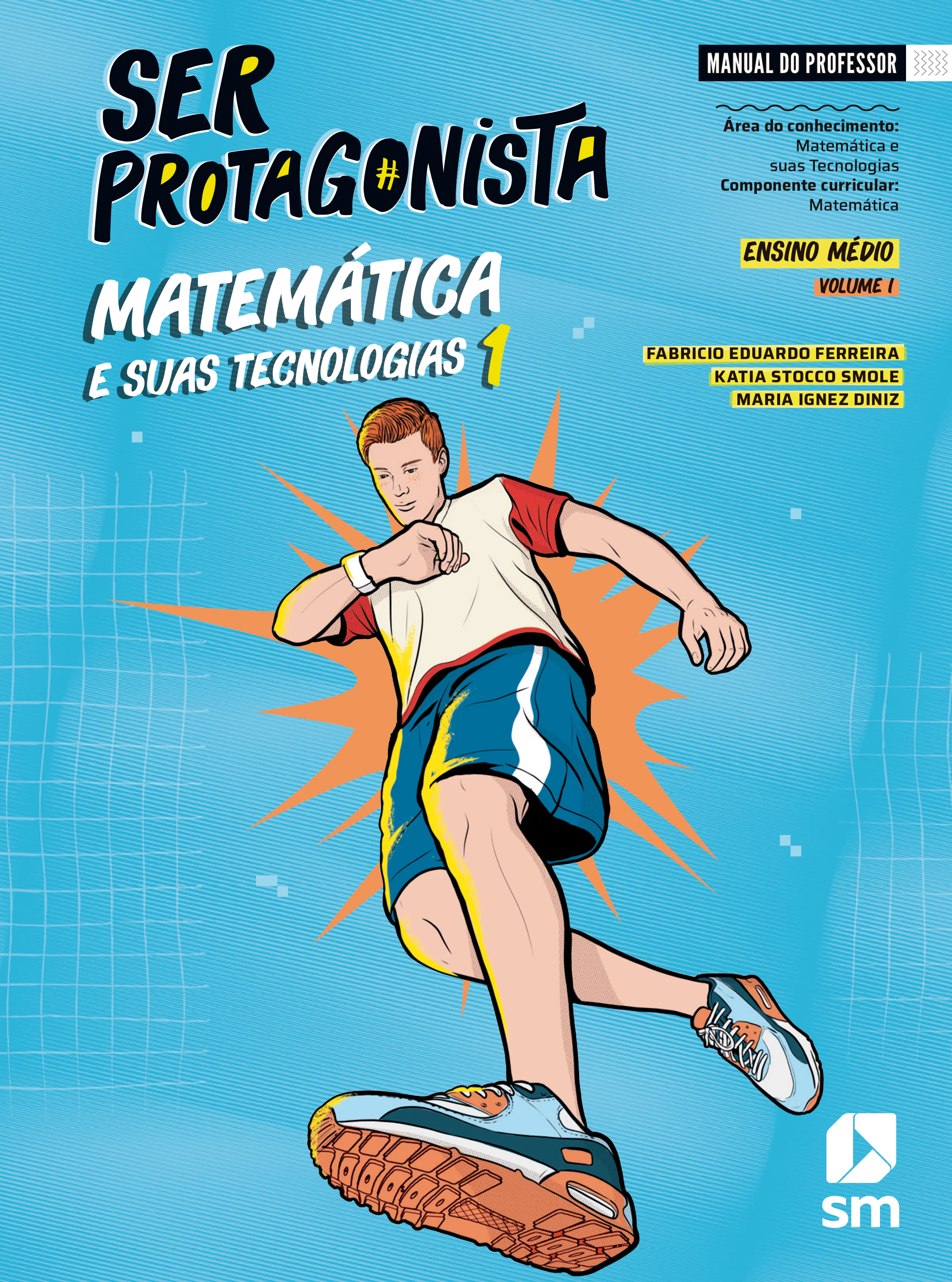 Capa — SM Ser Protagonista Matemática, Volume 1 — PNLD 2026